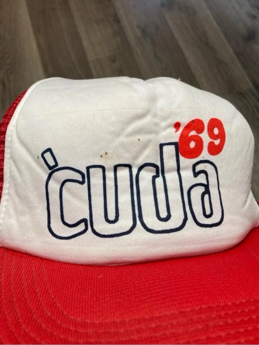 Vintage 1969 Plymouth Cuda Trucker Hat